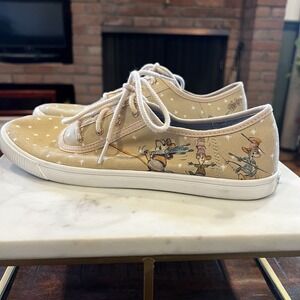 WOMEN'S TOMS DISNEY  SEVEN DWARFS / FAIRY GODMOTHER CANVAS SIZE 9